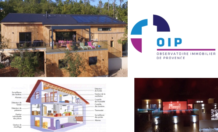 L'OIP présente les chiffres 2016 de l'immobilier varois en direct d'une maison éco-connectée !