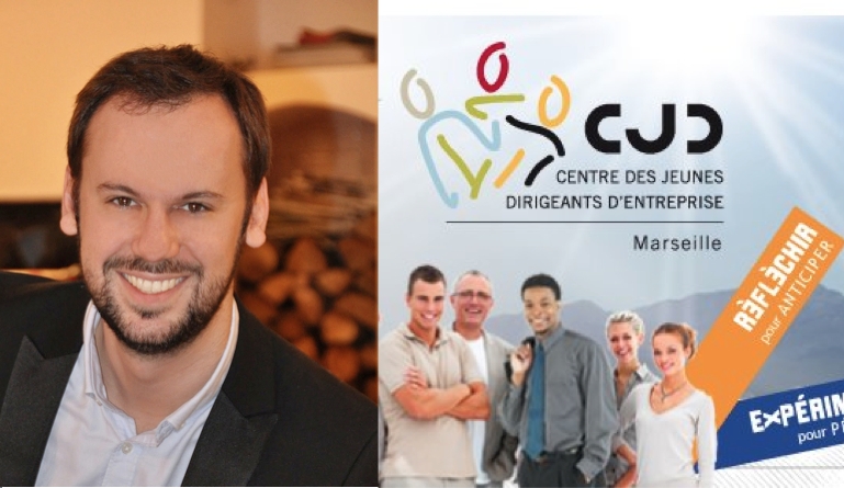 Edouard Cailleau devient Président du CJD de Marseille