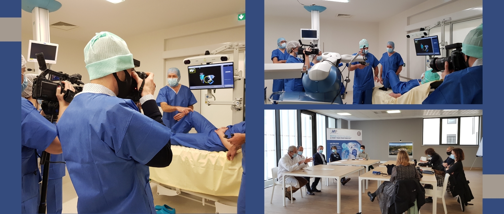 L'hôpital Privé de Provence s'équipe du robot Mako