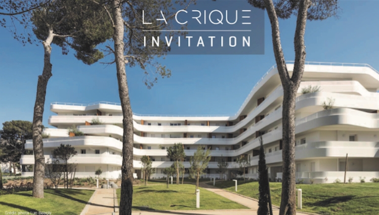 Inauguration de La Crique, une résidence conçue dans le prolongement des Calanques de Marseille