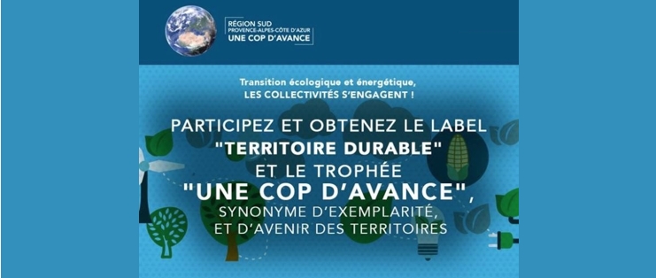Lancement de la 2è édition du label Territoire Durable - Une Cop d'avance pour répondre au changement climatique