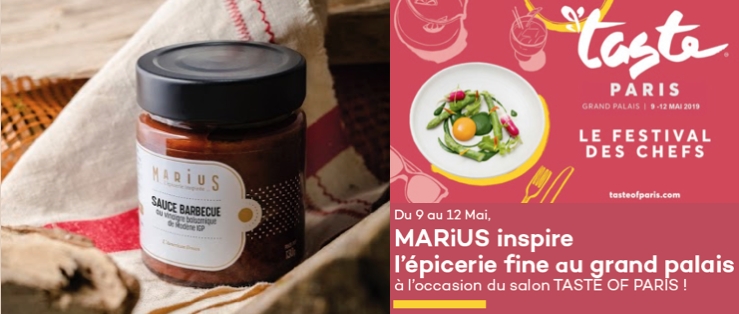 Marius inspire l'épicerie fine au Grand Palais pour le Festival