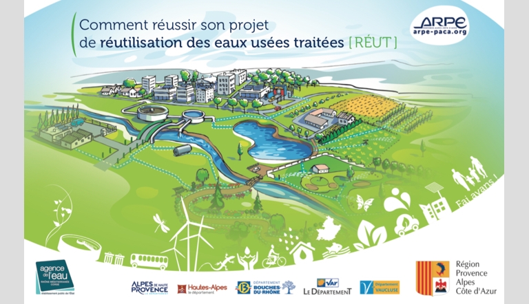 L'Arpe Paca publie un manuel sur la réutilisation des eaux traitées par les stations d'épuration