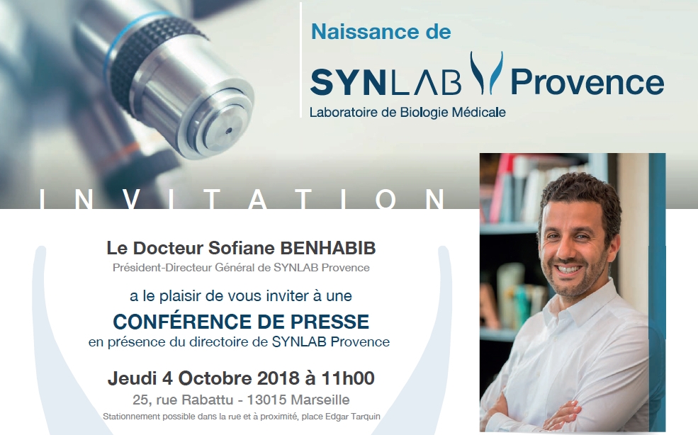 Naissance de Synlab Provence, acteur majeur de la biologie médicale dans la région
