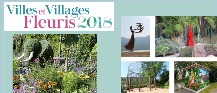 Label Villes et Villages Fleuris : 62 communes de la Région Sud distinguées dans le Palmarès 2018