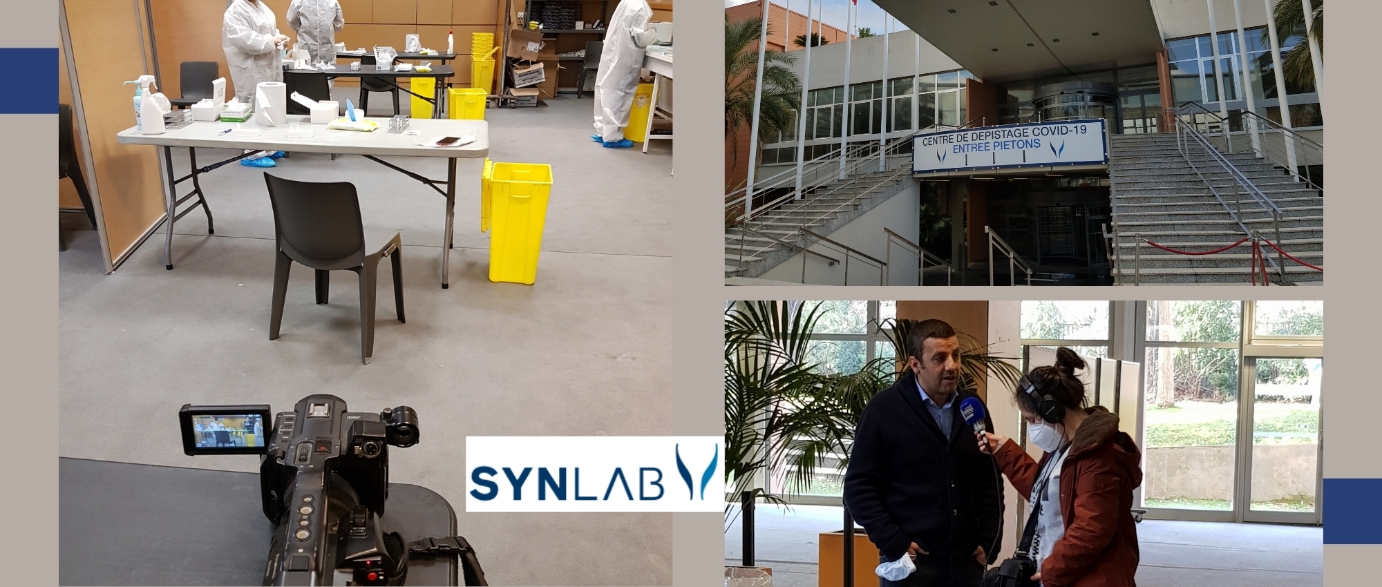 Synlab Provence ouvre un centre de dépistage XL au parc Chanot