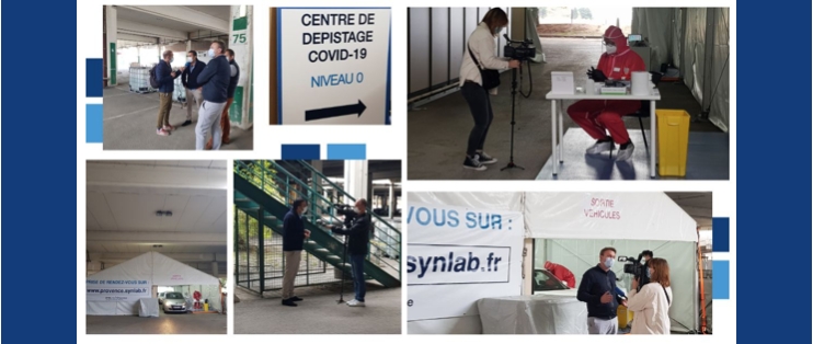 Synlab Provence ouvre un centre de dépistage à Grand Littoral
