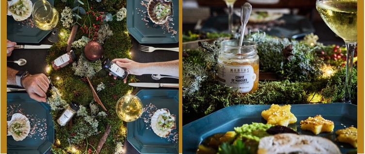 Savourer des fêtes de fin d'année avec MARiUS L'épicerie inspirée
