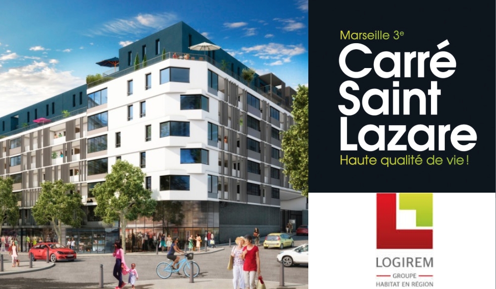 L'aménageur Logirem inaugure le Carré Saint Lazare de Marseille 3ème