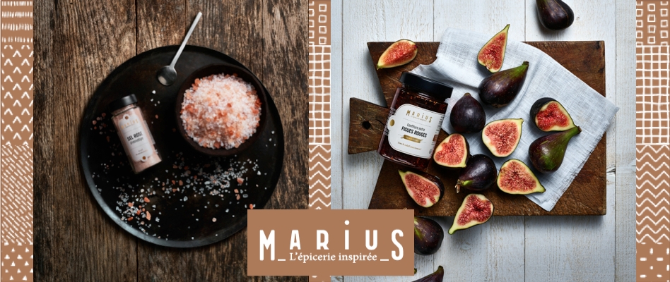 Marius Bernard SAS présente sa nouvelle marque : MARiUS L'épicerie inspirée