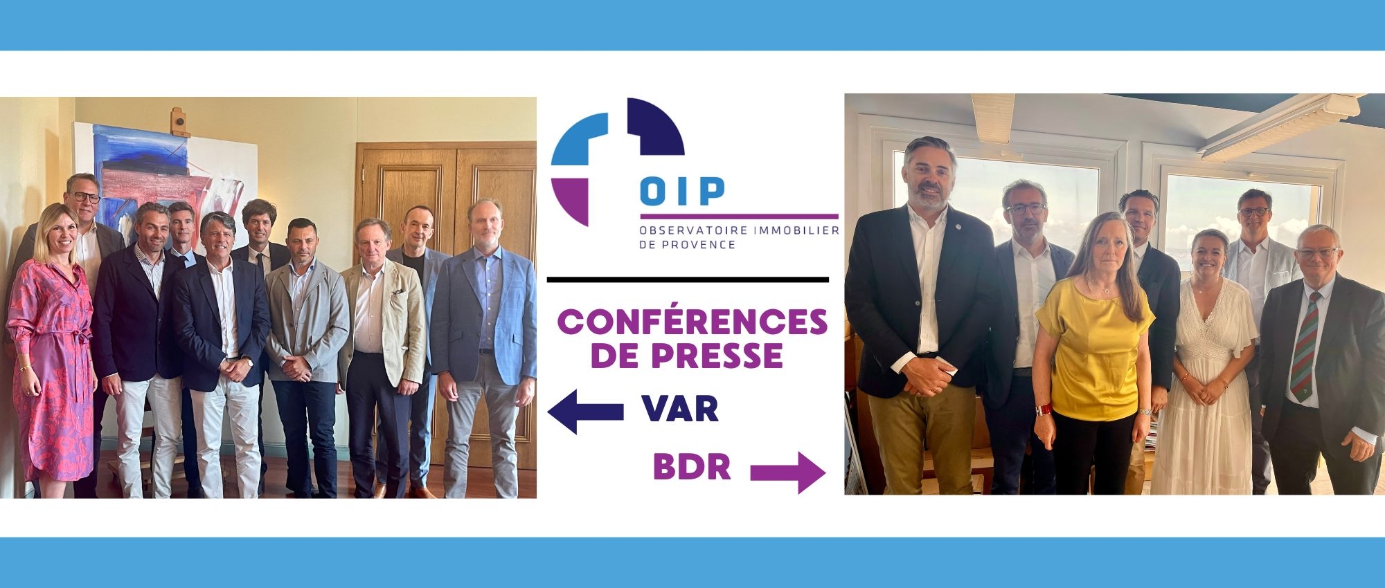 IMMO  : nouvel état des lieux de l'OIP dans le Var et les BDR