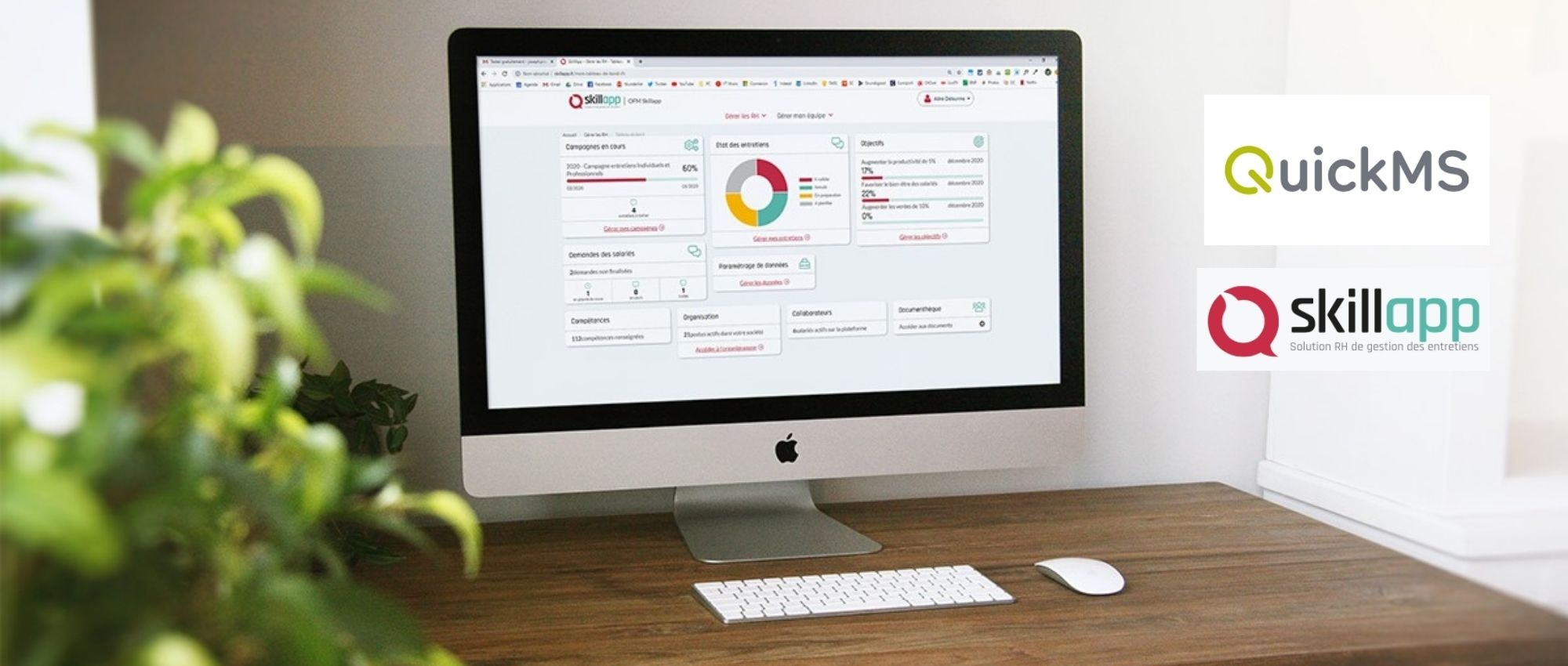 RH : QuickMS rachète le logiciel Skillapp au groupe Ouest France