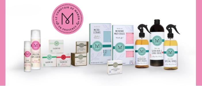 Le Comptoir de Manon : des produits bio et du savon de Marseille pour la 1ère fois en vente à domicile