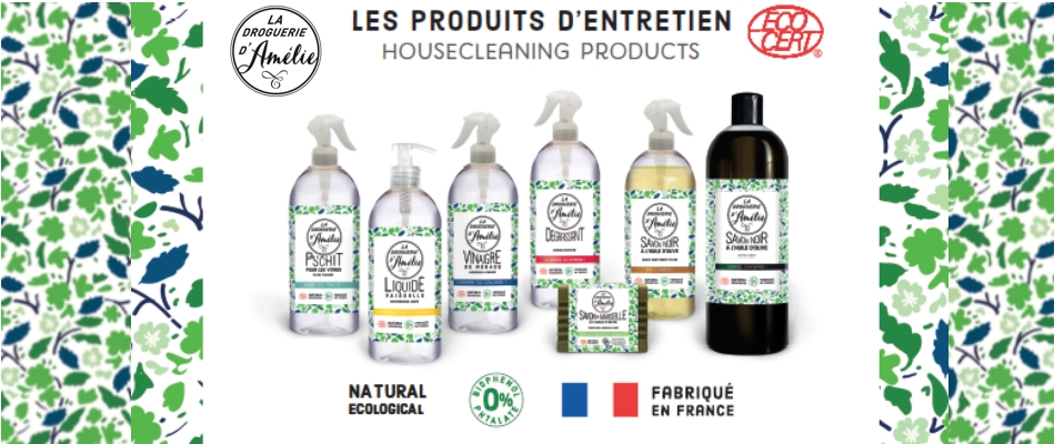 La Droguerie d'Amélie : Prendre soin de sa maison donne le sourire !