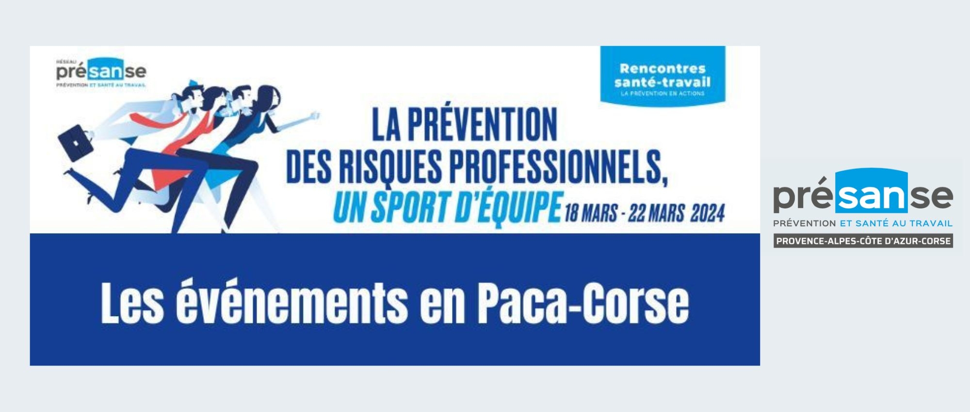 Rencontres Santé-Travail en Paca-Corse : c'est du 18 au 22 mars